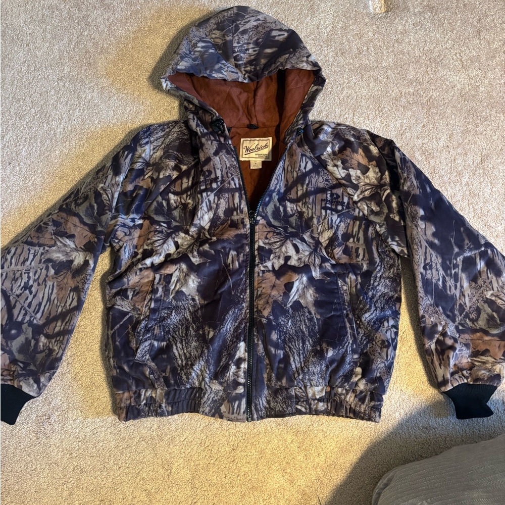 Men’s Woolrich Camo jacket medium